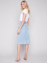 Charger l&#39;image dans la galerie, Jupe jeans Charlie B - C7069-301B-bleu clair
