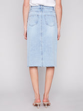 Charger l&#39;image dans la galerie, Jupe jeans Charlie B - C7069-301B-bleu clair
