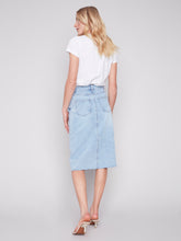 Charger l&#39;image dans la galerie, Jupe jeans Charlie B - C7069-301B-bleu clair
