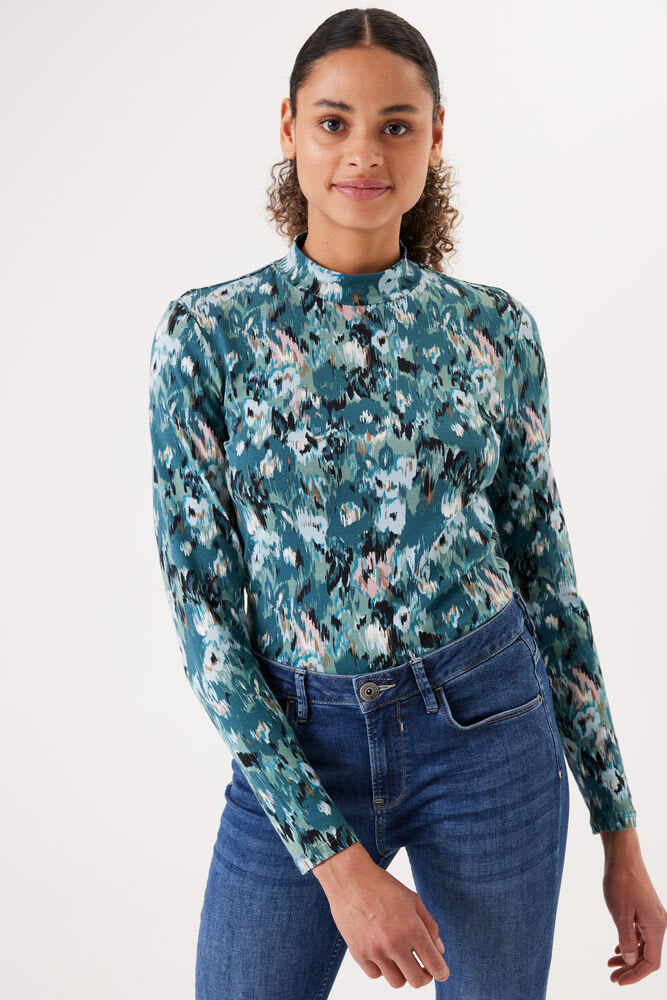 Collet haut print Garcia - J30202