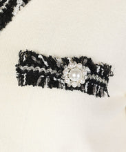 Charger l&#39;image dans la galerie, Tricot perle off white Léo &amp; Ugo - JW160- off white
