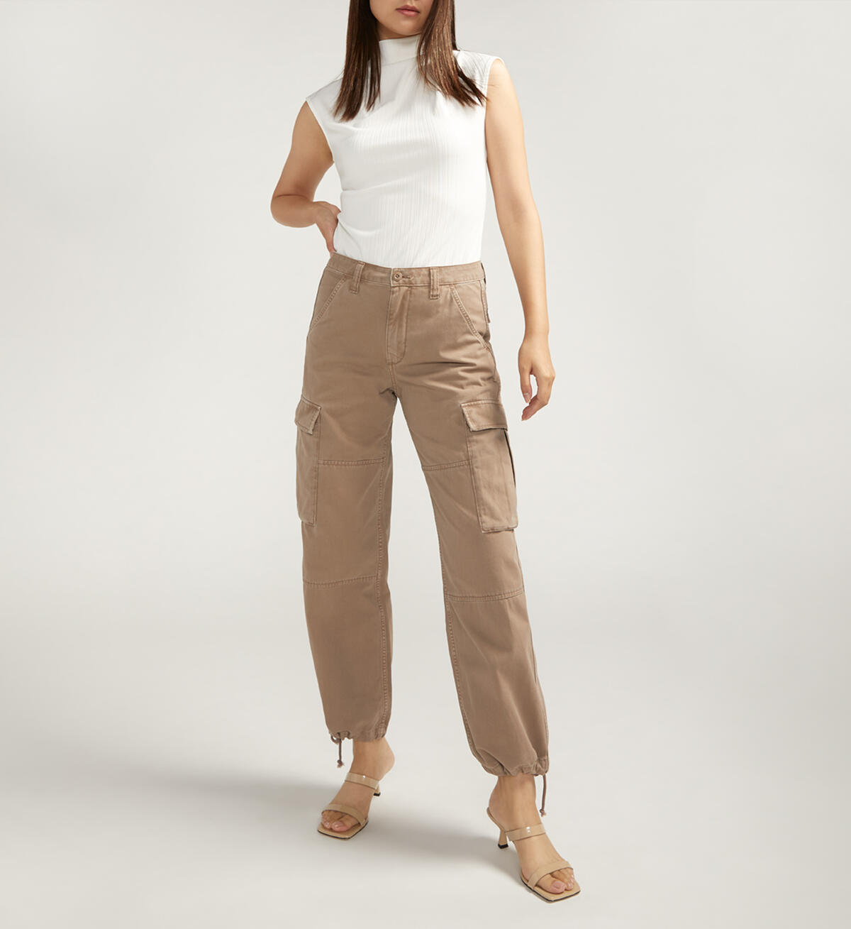 Pantalon Silver - L27935LPT634-taupe