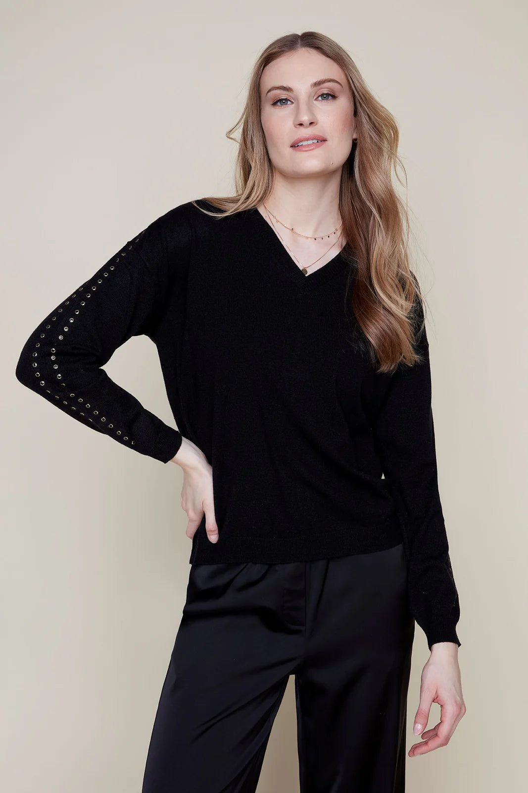 Chandail - Renuar - R6916-3391-Noir