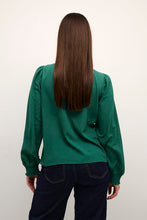 Charger l&#39;image dans la galerie, Blouse verte KAFFE - 10507840-aventurine
