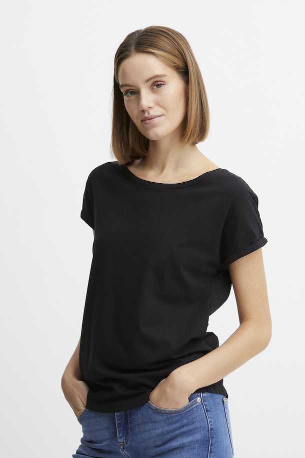 T-shirt noir b young - 20804205-noir