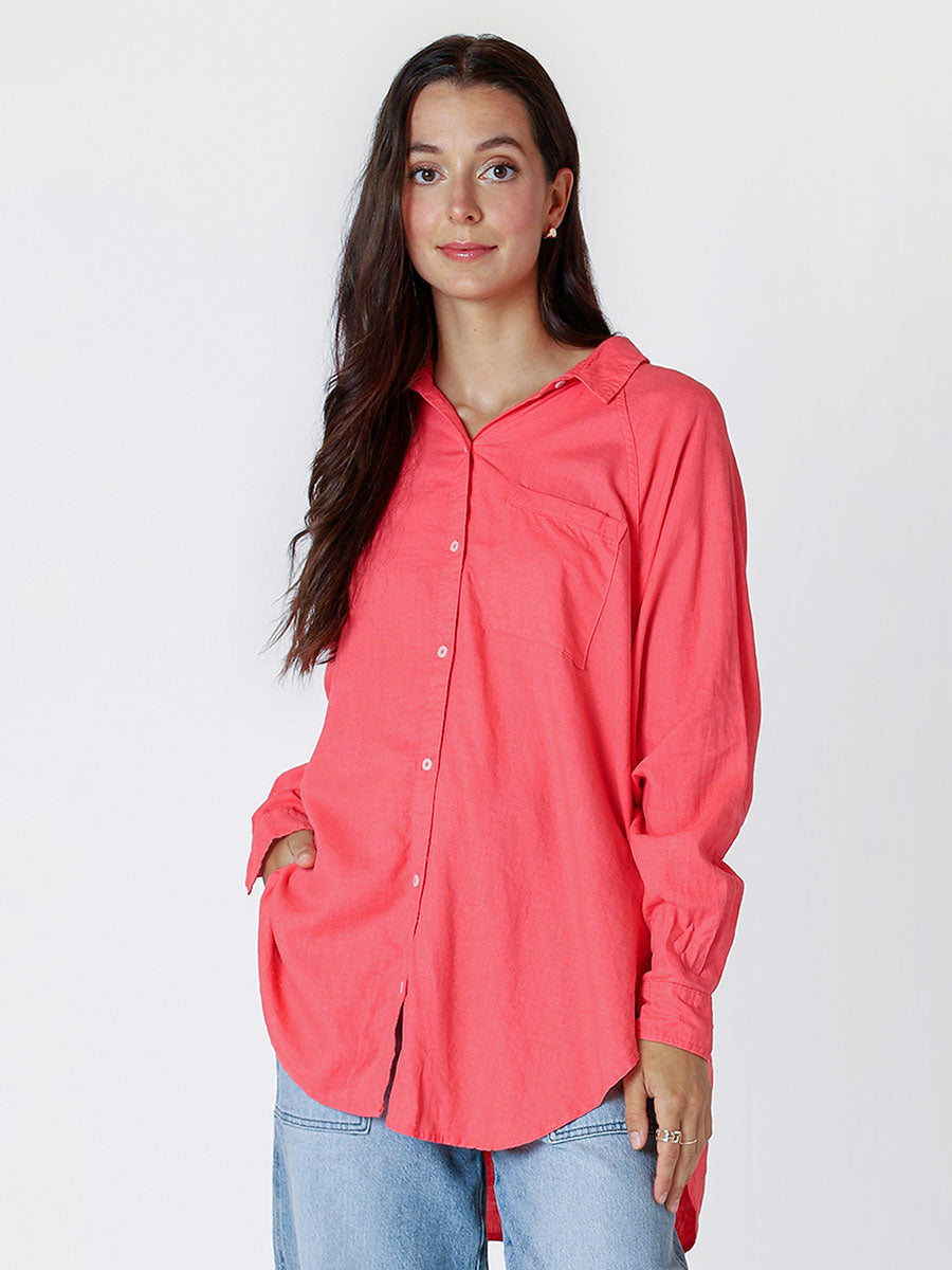 Chemise Dex - 2523727D-corail brillant