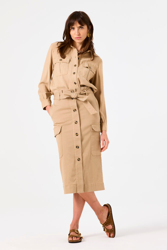 Jupe Garcia - C50321-golden tan