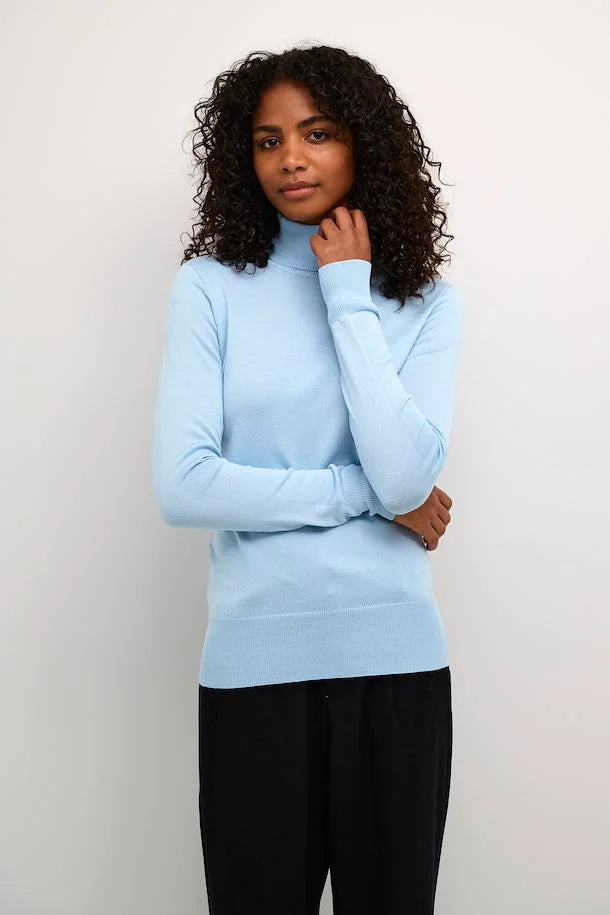 Collet Haut - Kaffe - 500023 - Celestial blue