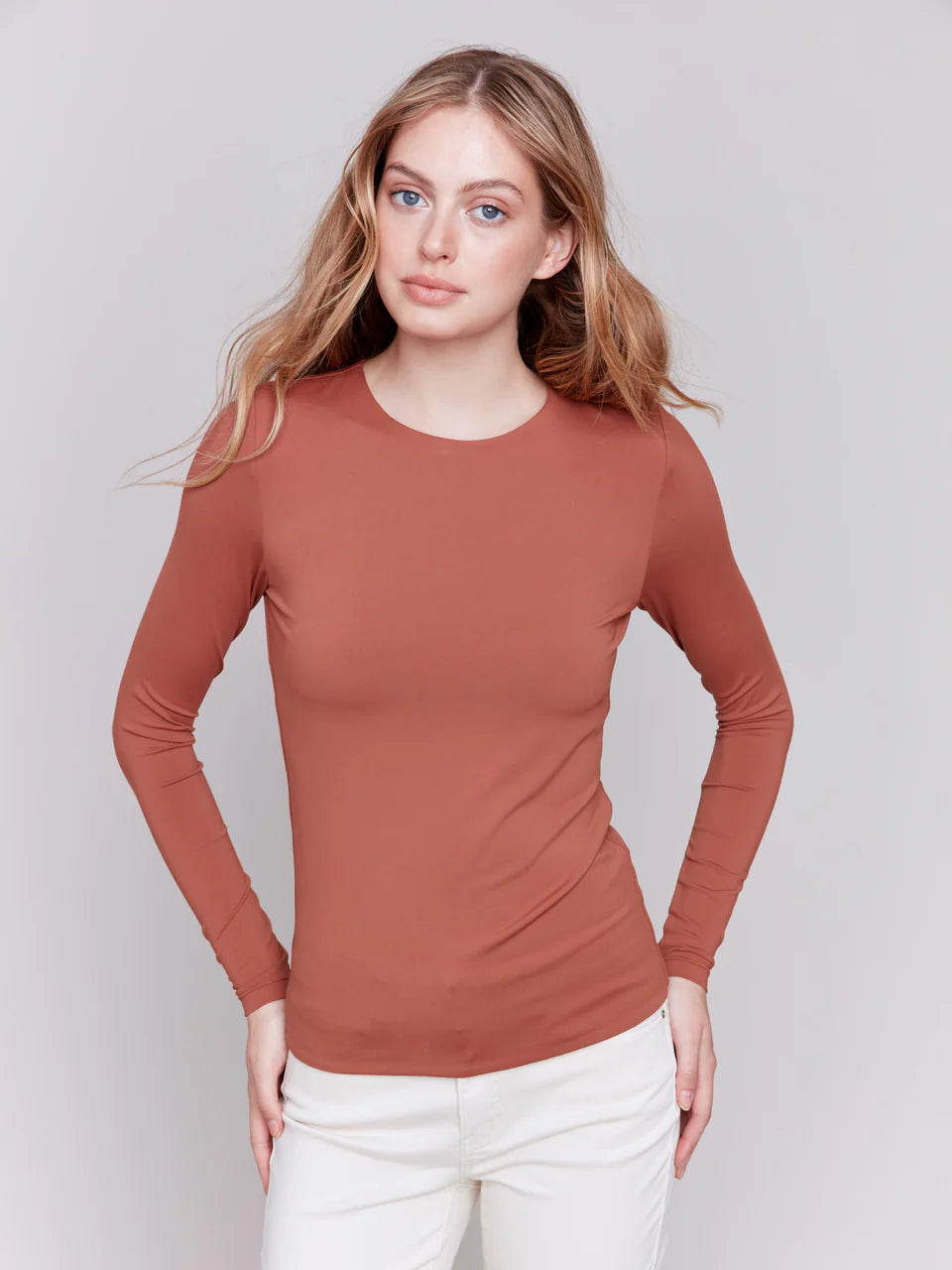 Chandail - Charlie B - C1367PK-860B Terracotta
