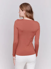 Charger l&#39;image dans la galerie, Chandail - Charlie B - C1367PK-860B Terracotta

