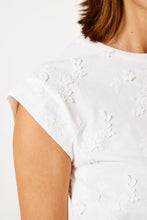 Charger l&#39;image dans la galerie, Top floral Garcia - D50008-off white
