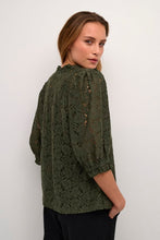 Charger l&#39;image dans la galerie, Blouse - Cream - 10612448-Deep depths
