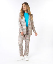 Charger l&#39;image dans la galerie, Blazer print turquoise Esqualo - F23.17500
