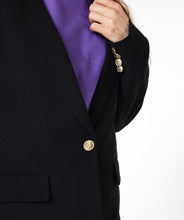 Charger l&#39;image dans la galerie, Blazer noir Esqualo - F23.17515
