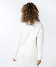 Charger l&#39;image dans la galerie, Tricot texturé off white Esqualo - F23.18506
