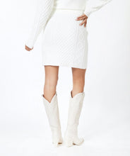 Charger l&#39;image dans la galerie, Jupe tricot off white Esqualo - F23.18507
