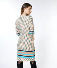 Charger l&#39;image dans la galerie, Robe print turquoise Esqualo - F23.30500
