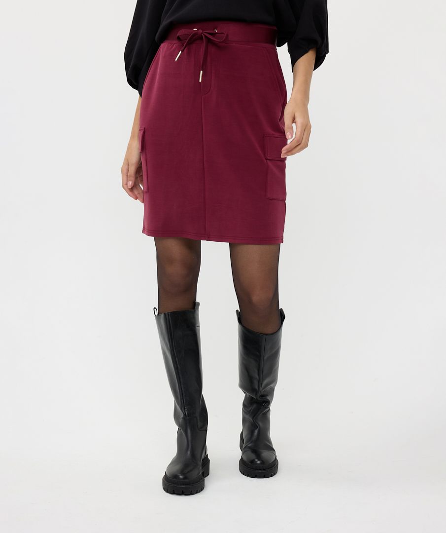 Jupe -  Esqualo - F24.05508- Cerise