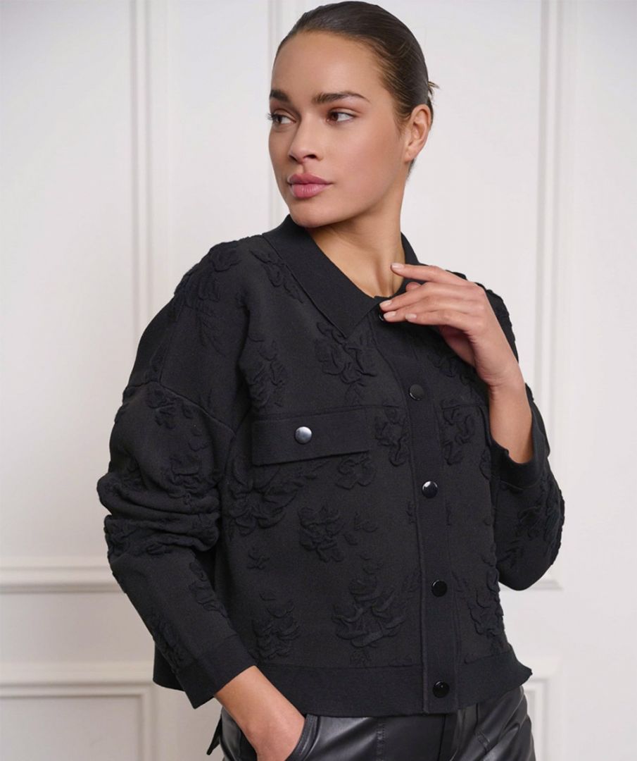 Cardigan Esqualo - F24.27512-Noir