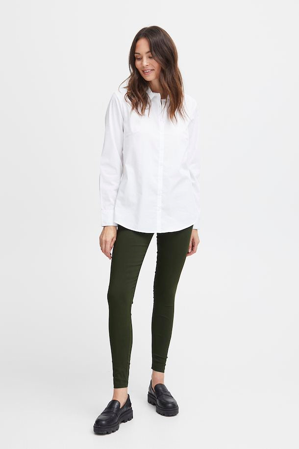 Legging vert fransa - 20611222-riffle green