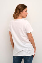 Charger l&#39;image dans la galerie, T-shirt fleurs Cream - 10612023
