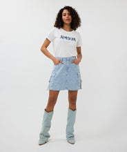 Charger l&#39;image dans la galerie, Jupe jeans Esqualo - Sp25.12001-light blue
