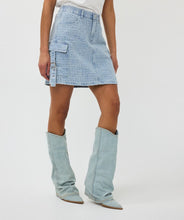 Charger l&#39;image dans la galerie, Jupe jeans Esqualo - Sp25.12001-light blue
