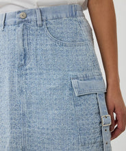 Charger l&#39;image dans la galerie, Jupe jeans Esqualo - Sp25.12001-light blue
