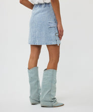 Charger l&#39;image dans la galerie, Jupe jeans Esqualo - Sp25.12001-light blue
