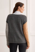 Charger l&#39;image dans la galerie, Tricot bloc de couleur tribal - 1609-3590-0097-charcoal
