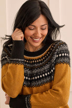 Charger l&#39;image dans la galerie, Tricot print tribal - 1504O-3814-1797-marigold
