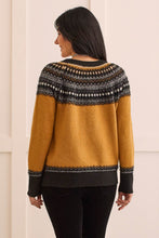 Charger l&#39;image dans la galerie, Tricot print tribal - 1504O-3814-1797-marigold
