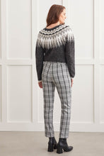Charger l&#39;image dans la galerie, Pantalon carreaux gris/noir/blanc Tribal - 1567O-3838-0372

