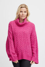 Charger l&#39;image dans la galerie, Tricot fushia Fransa - 20612718-fushia
