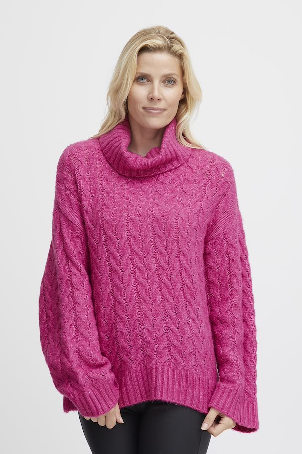 Tricot fushia Fransa - 20612718-fushia