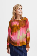 Charger l&#39;image dans la galerie, Blouse multi teinte Fransa - 20612926-very Berry
