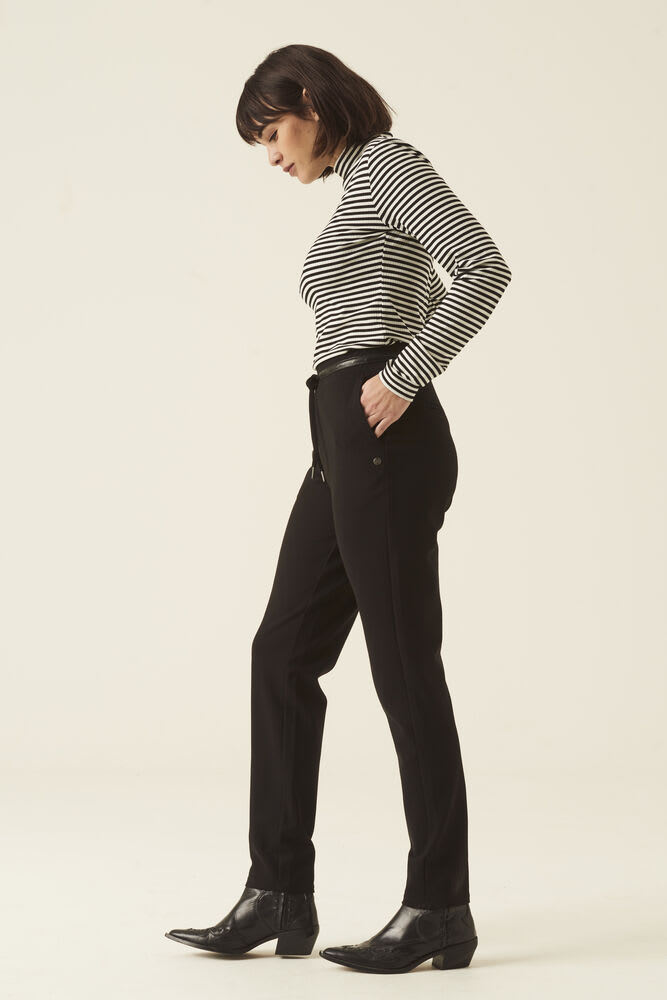 PANTALON NOIR GARCIA - Noir - Z0004-60