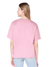 Charger l&#39;image dans la galerie, T-SHIRT ROSE BLANCHE DEX - Rose - 2124003 D
