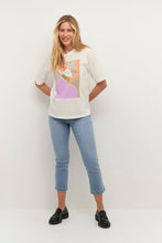 Charger l&#39;image dans la galerie, T-SHIRT VISAGE KAFFEE - Blanc - 10507308
