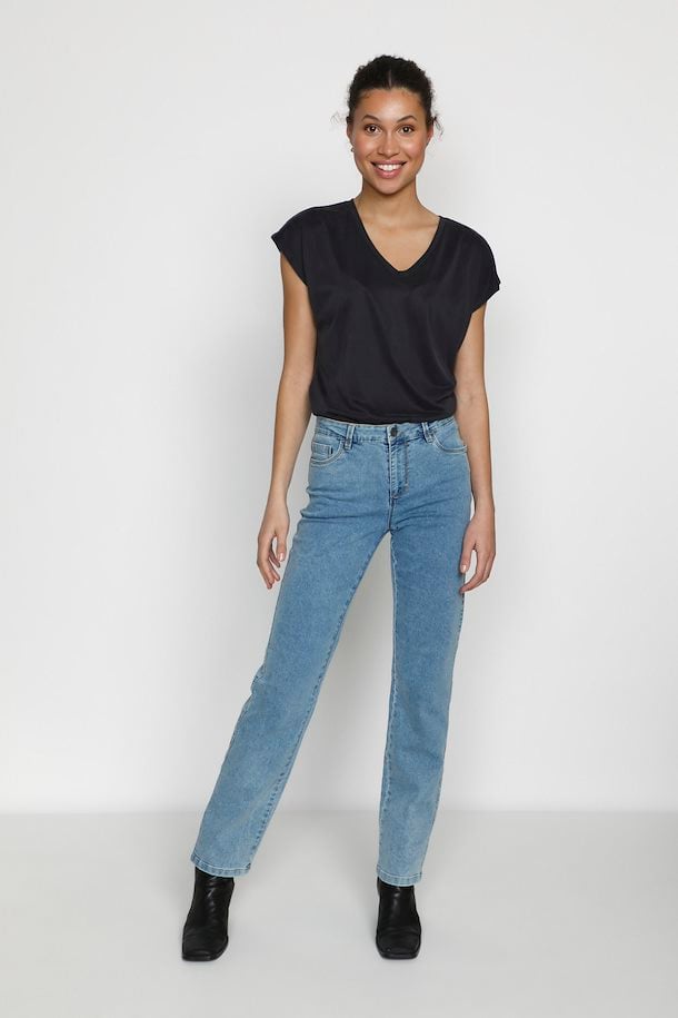 JEANS KAFFEE - Bleu pastel - 10506530