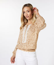 Charger l&#39;image dans la galerie, BLOUSE DENTELLE ESQUALO - Print - SP23.15002
