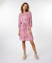 Charger l&#39;image dans la galerie, ROBE PRINT FUSHIA ESQUALO - Print - SP23.15008
