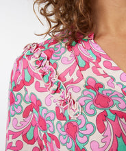 Charger l&#39;image dans la galerie, ROBE PRINT FUSHIA ESQUALO - Print - SP23.15008

